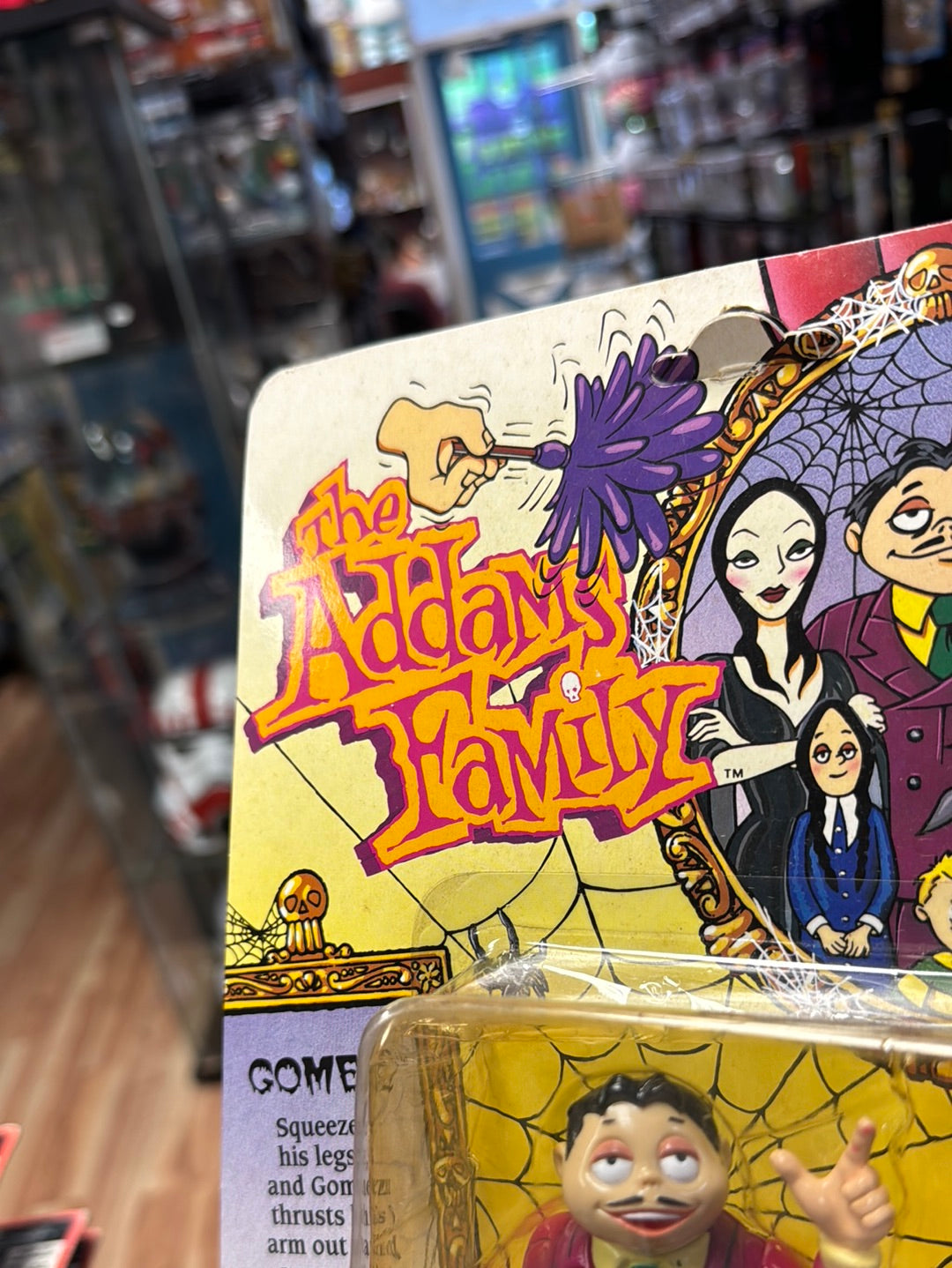Gomez 0506 (Vintage Addams Family, Playmates) SEALED product image 8, provided for visual reference and product detail review
