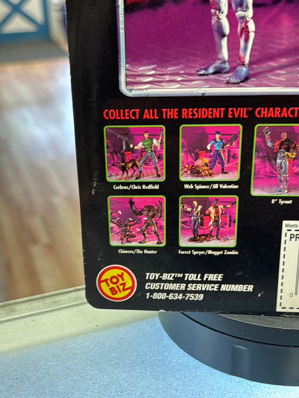 Tyrant (Vintage Resident Evil, Toybiz) Sealed product image 12, provided for visual reference and product detail review