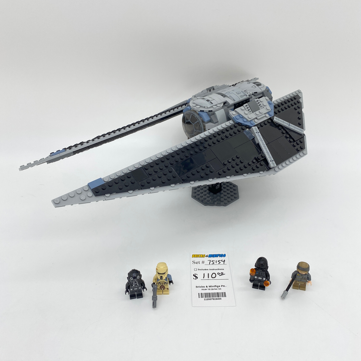 75154 TIE Striker (U) product image 1, provided for visual reference and product detail review