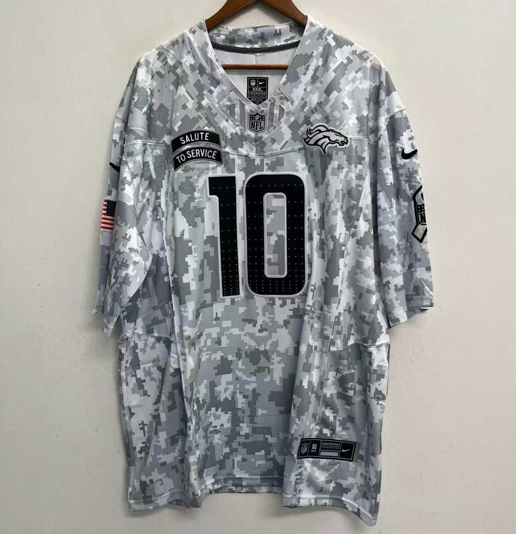 Bo Nix Denver Broncos 2024 Nike NFL Salute to Service Jersey product image 3