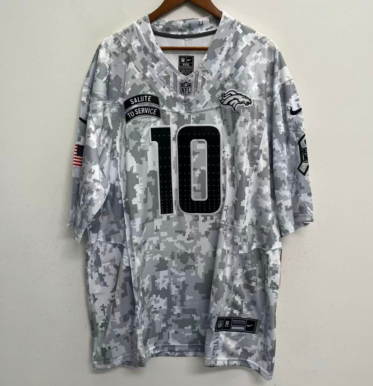 Bo Nix Denver Broncos 2024 Nike NFL Salute to Service Jersey product image 3