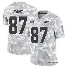 Noah Fant Seattle Seahawks Official NFL Nike 2024 Salute to