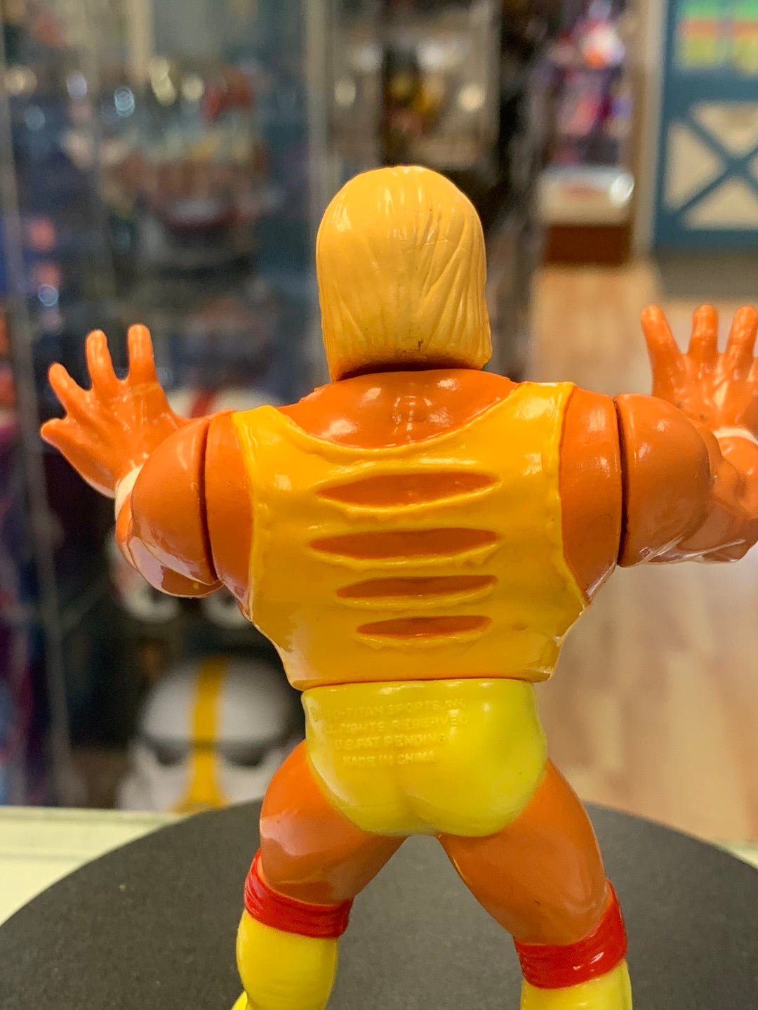 Body Slamming Hulk Hogan 0848 (Vintagw WWF WWE, Hasbro) product image 6, provided for visual reference and product detail