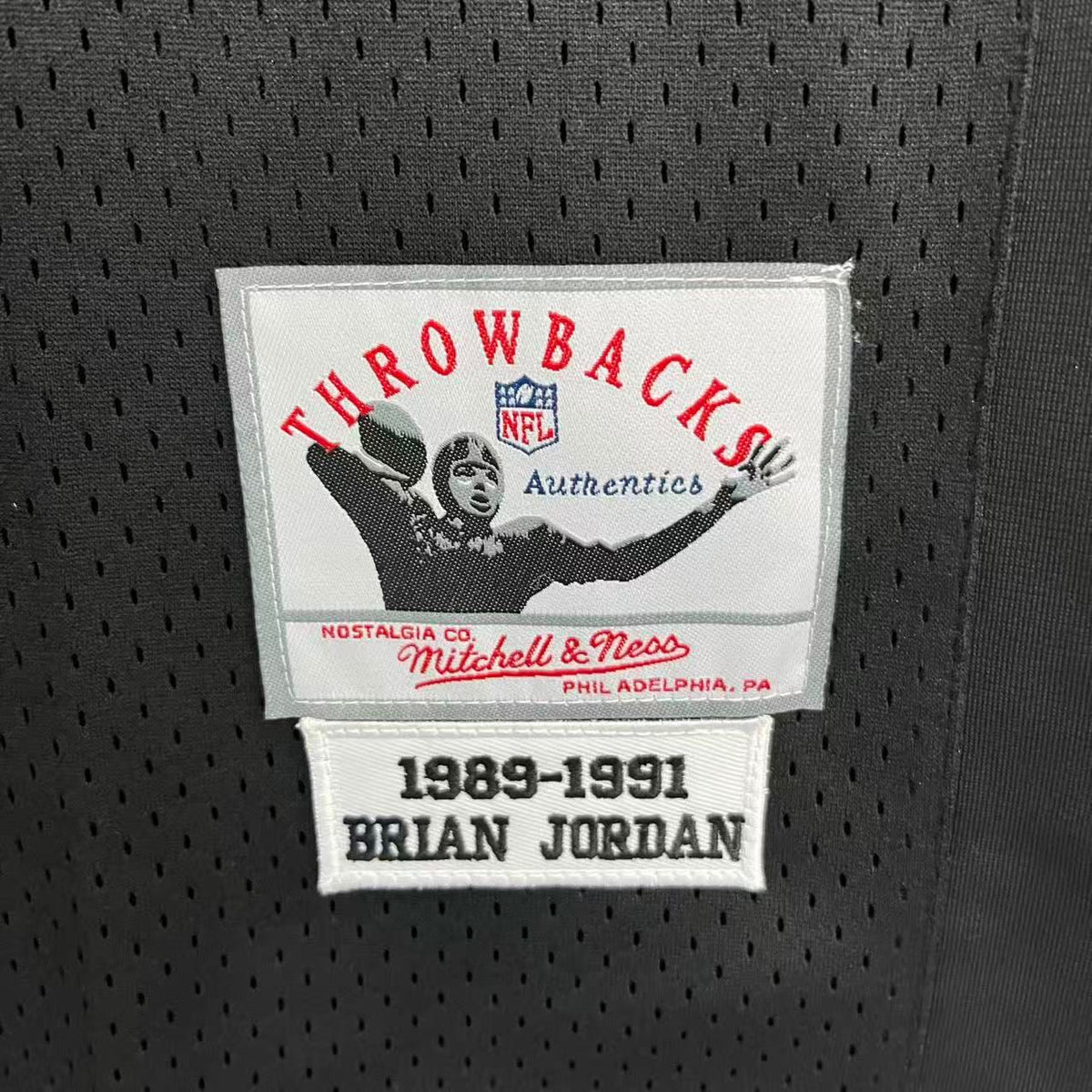 Brian Jordan 1991 Atlanta Falcons NFL Mitchell & Ness Jersey product image 3