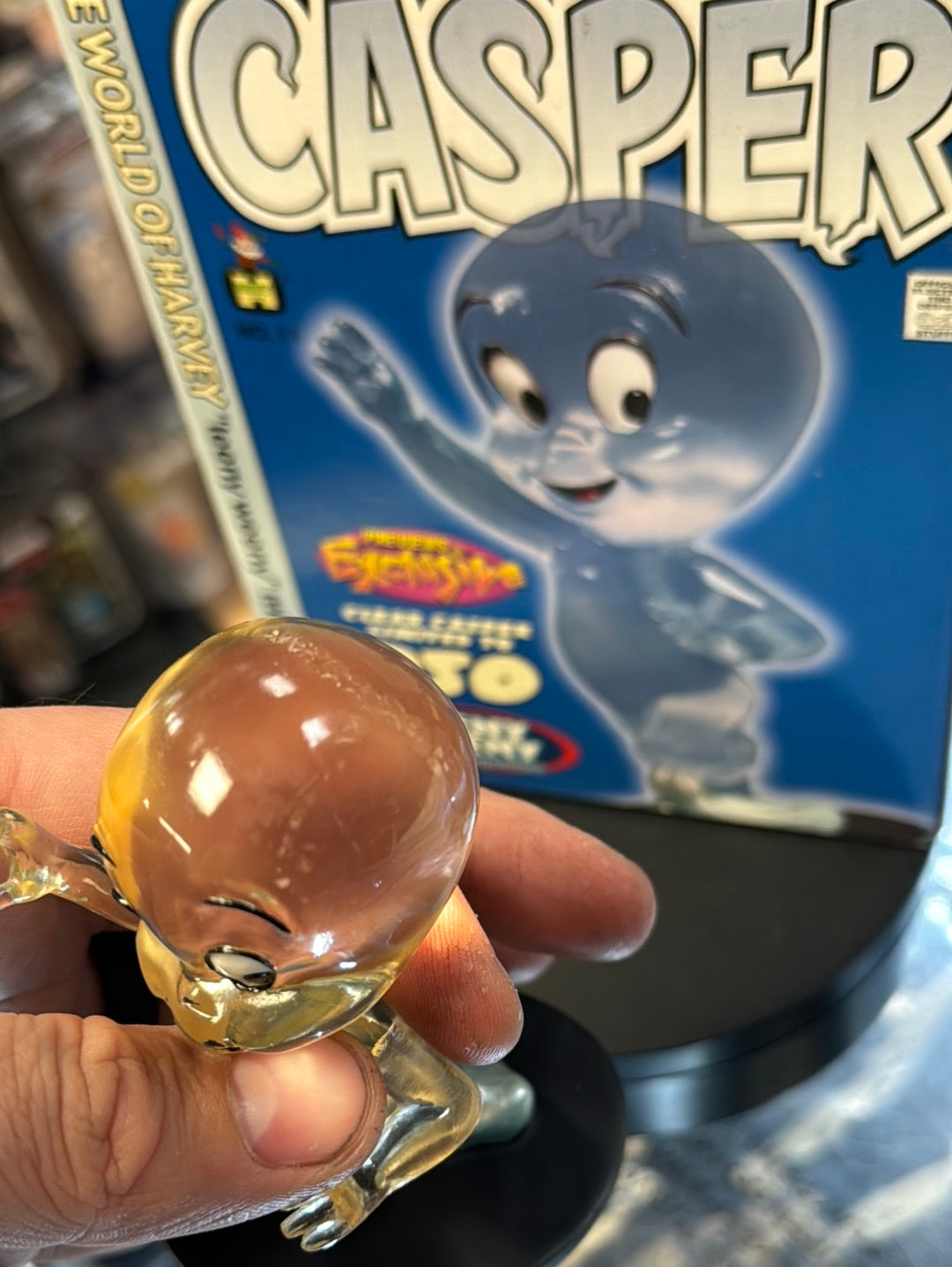 Clear Casper MIni Marquette 242/250 (World of Harvey, Casper Teeny Weeny) Open Box product image 8, provided for visual