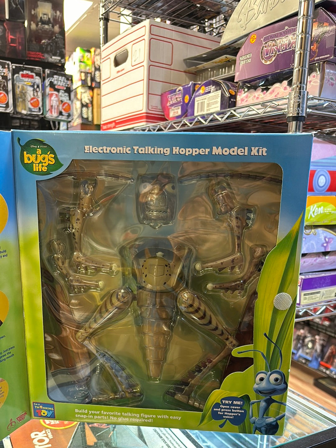 Electronic Talking Hopper Model Kit(Vintage Bugs Life, Thinking Toy) SEALED product image 5, provided for visual reference