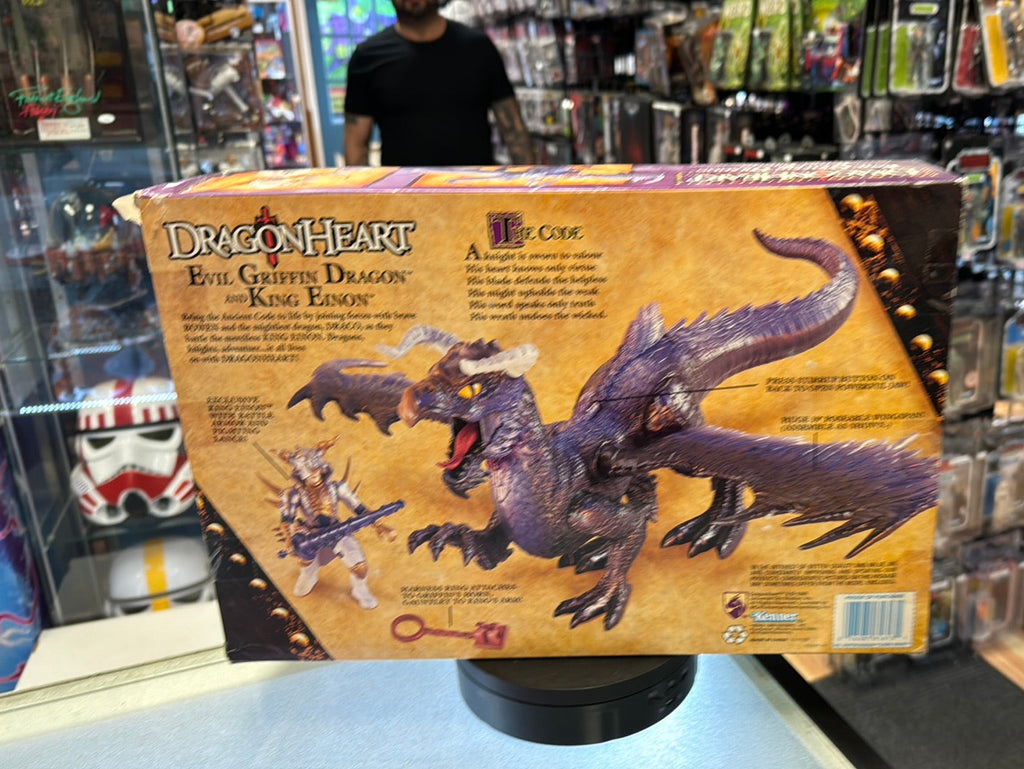 Evil Griffin Dragon with King Einon (Vintage Dragon Heart, Kenner) SEALED product image 16, provided for visual reference