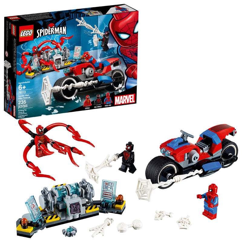 76113 Spider-Man Bike Rescue product image 2, provided for visual reference and product detail review