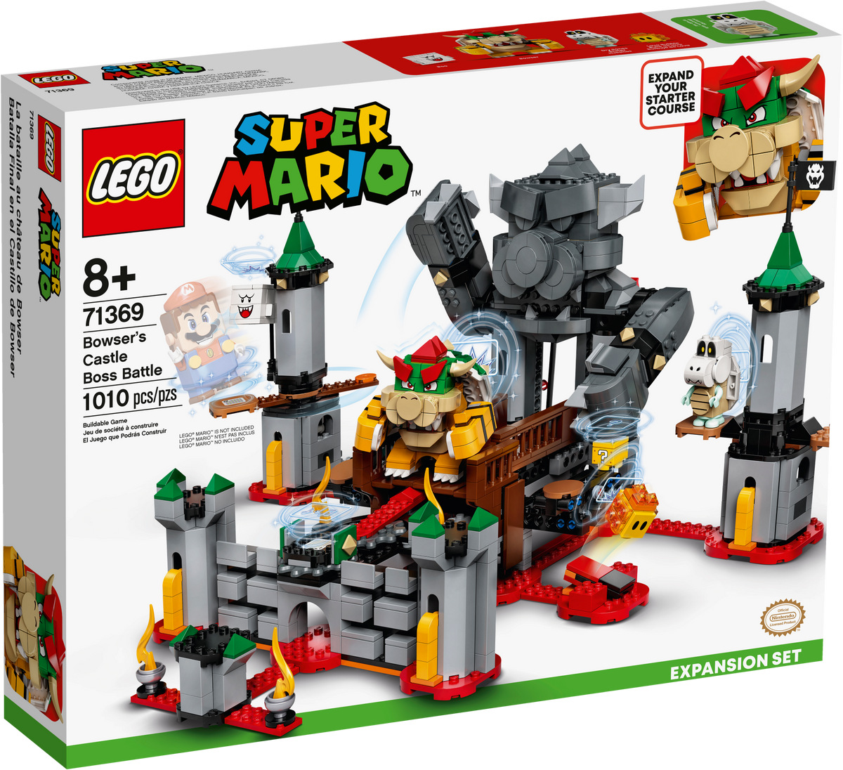 71369 Bowser's Castle Boss Battle product image 1, provided for visual reference and product detail review