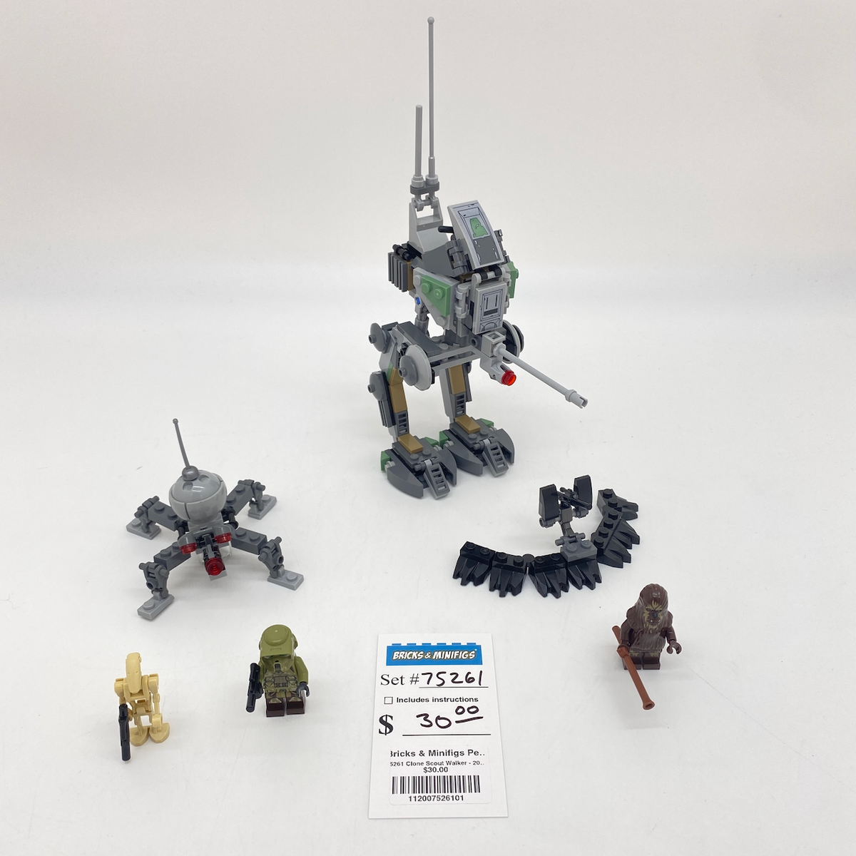 75261 Clone Scout Walker - 20th Anniversary Edition (U1) product image 1, provided for visual reference and product detail