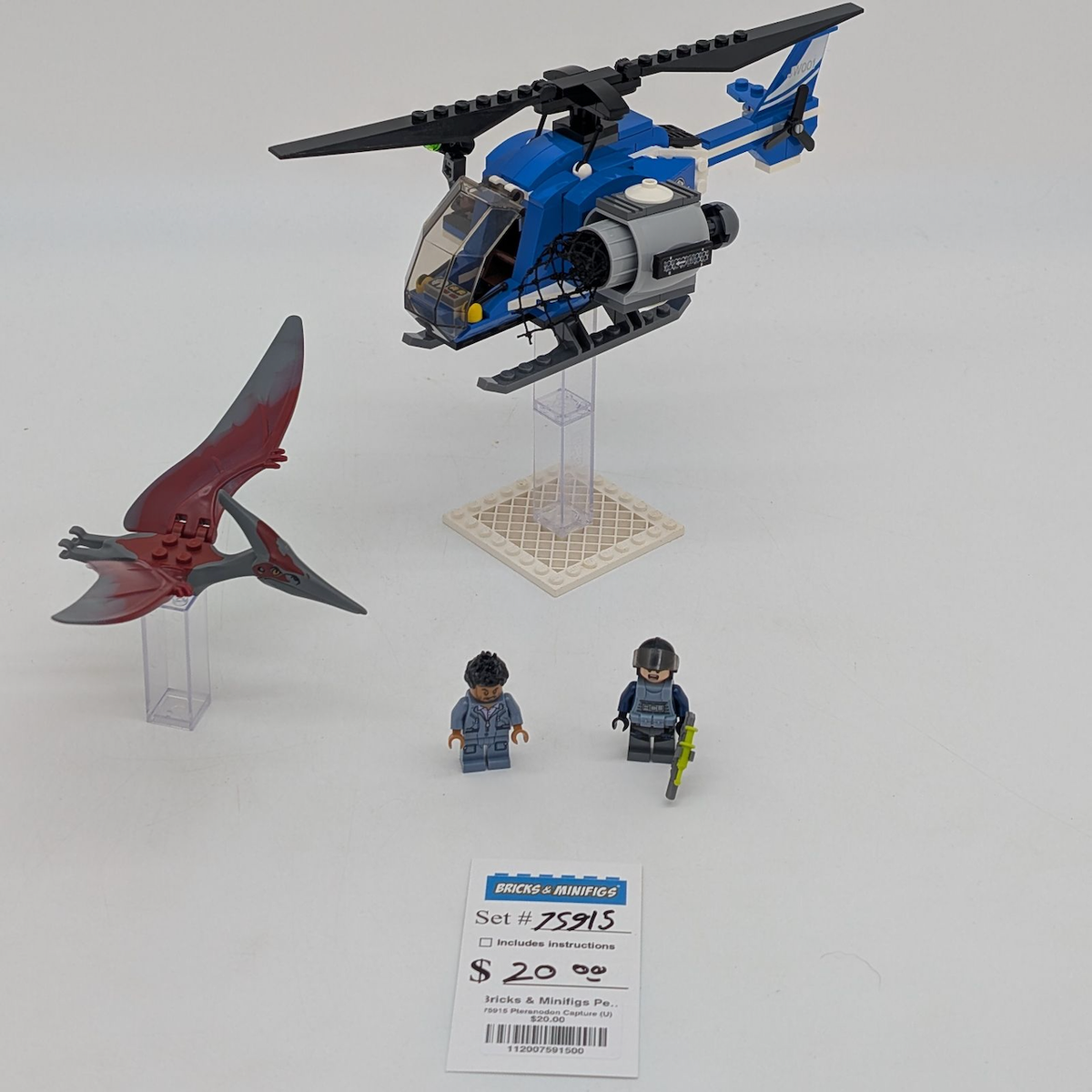 75915 Pteranodon Capture (U) product image 1, provided for visual reference and product detail review