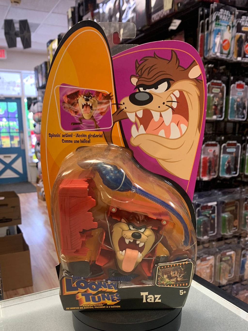 Taz Mainian Devil (Vintage Looney Tunes, Mattel) SEALEDn product image 1, provided for visual reference and product detail