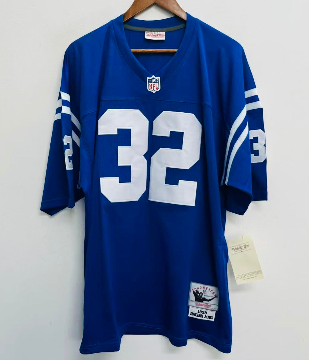 Edgerrin James Indianapolis Colts Official NFL Mitchell & product image 2