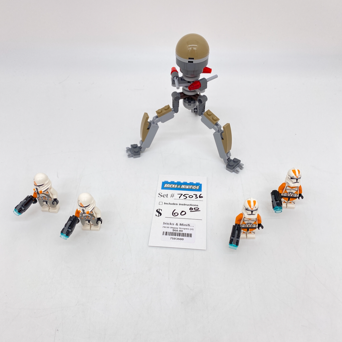 75036 Utapau Troopers (U) product image 1, provided for visual reference and product detail review