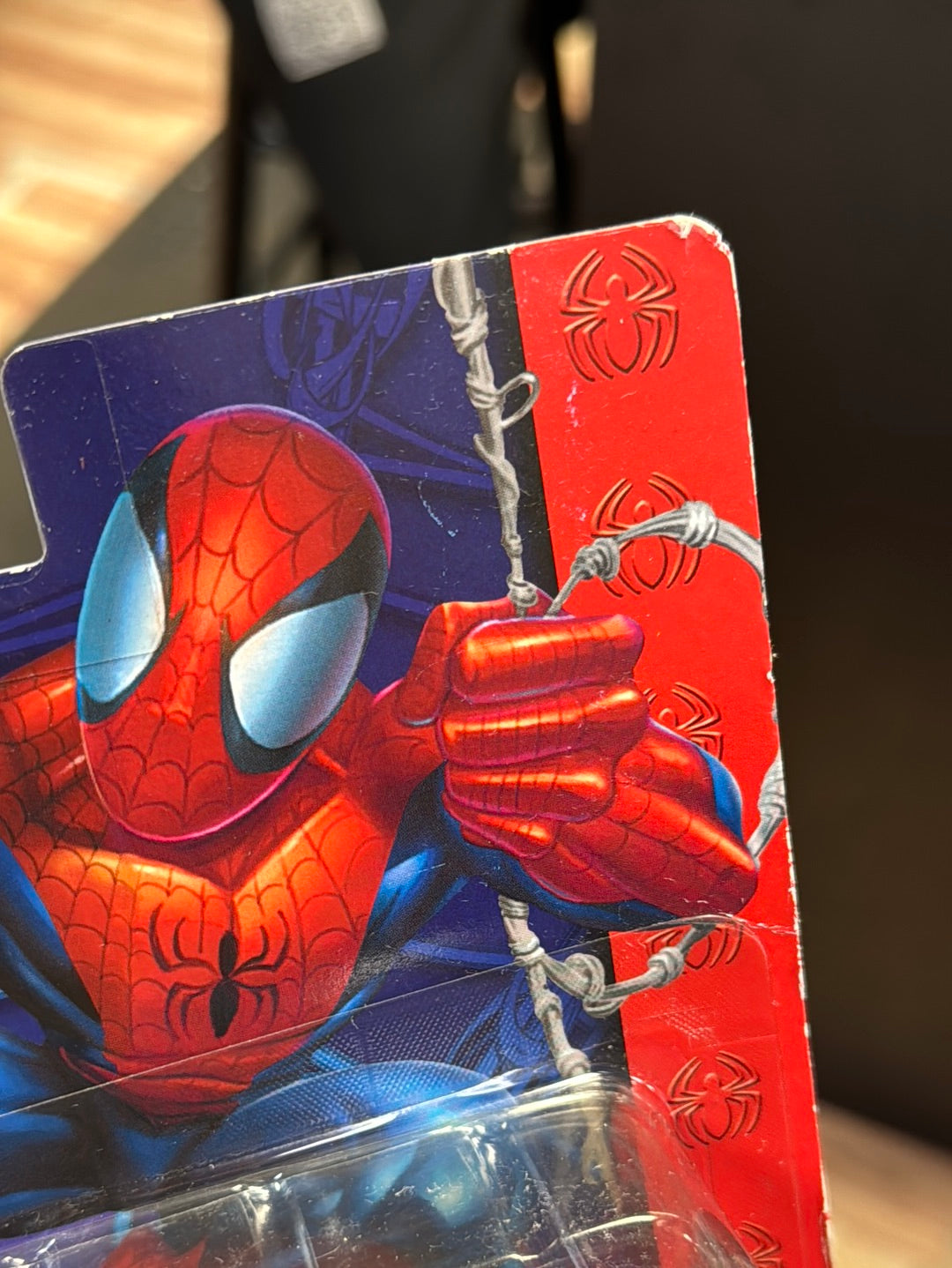 Secret Identity Spider-Man (Vintage Amazing Spider-Man, Toybiz) Sealed product image 12, provided for visual reference and