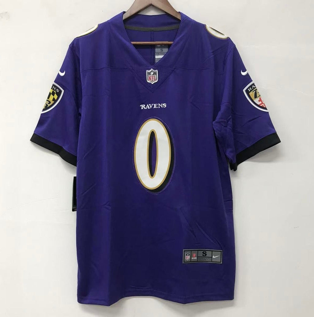 Roquan Smith Baltimore Ravens official Nike Jersey purple product image 2