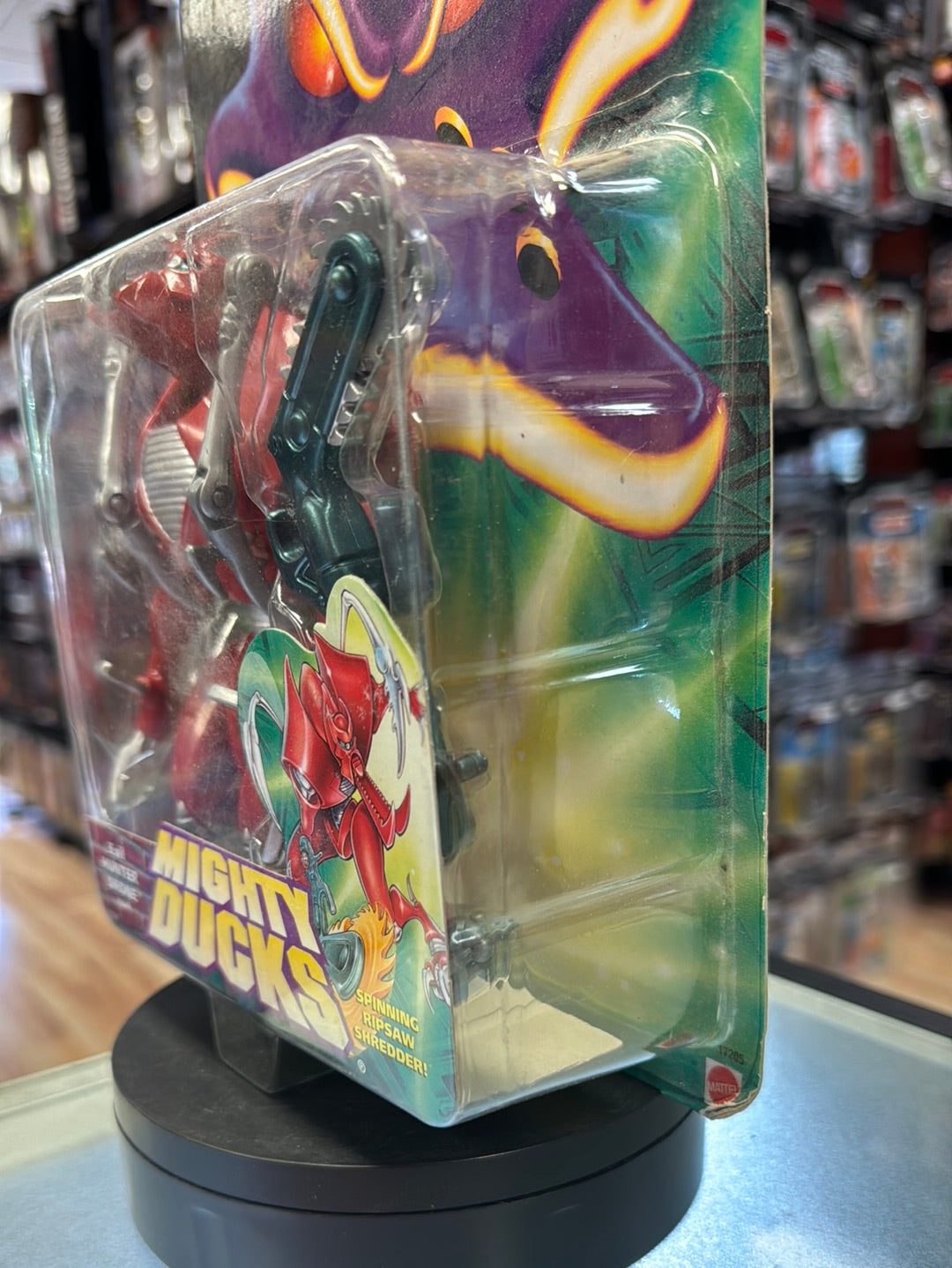 Evil Hunter Drone 1249 (Vintage Mighty Ducks, Mattel) SEALED product image 9, provided for visual reference and product