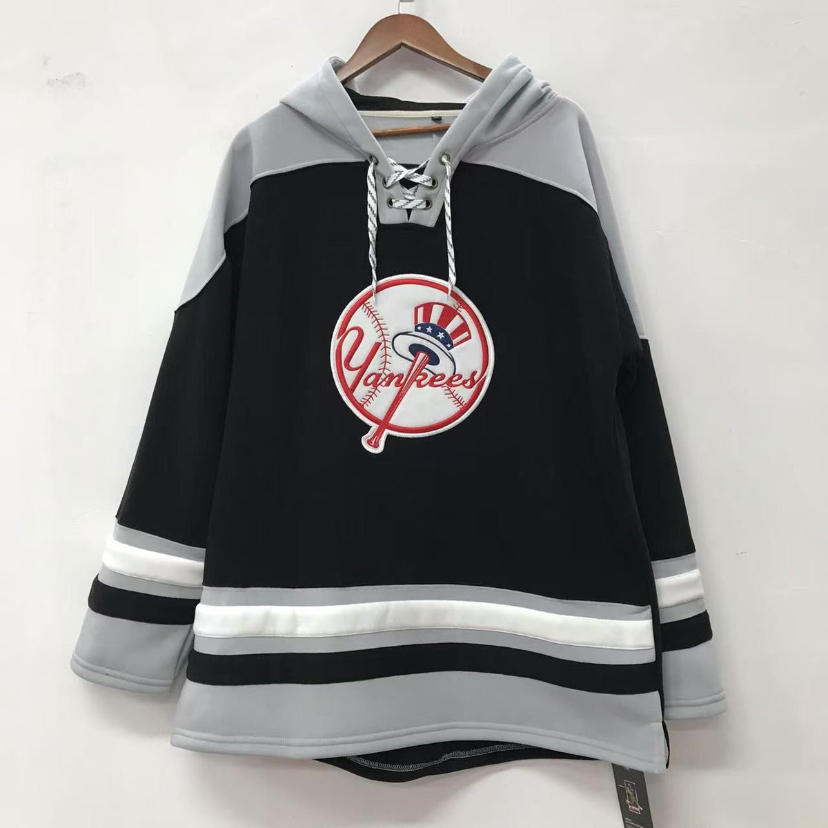 New York Yankees Official MLB hockey style hoodie product image 1