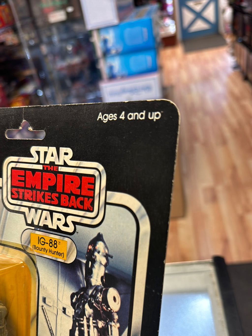 IG-88 Bounty Hunter ESB 31A 1713 (Vintage Star Wars, Kenner) SEALED product image 9, provided for visual reference and