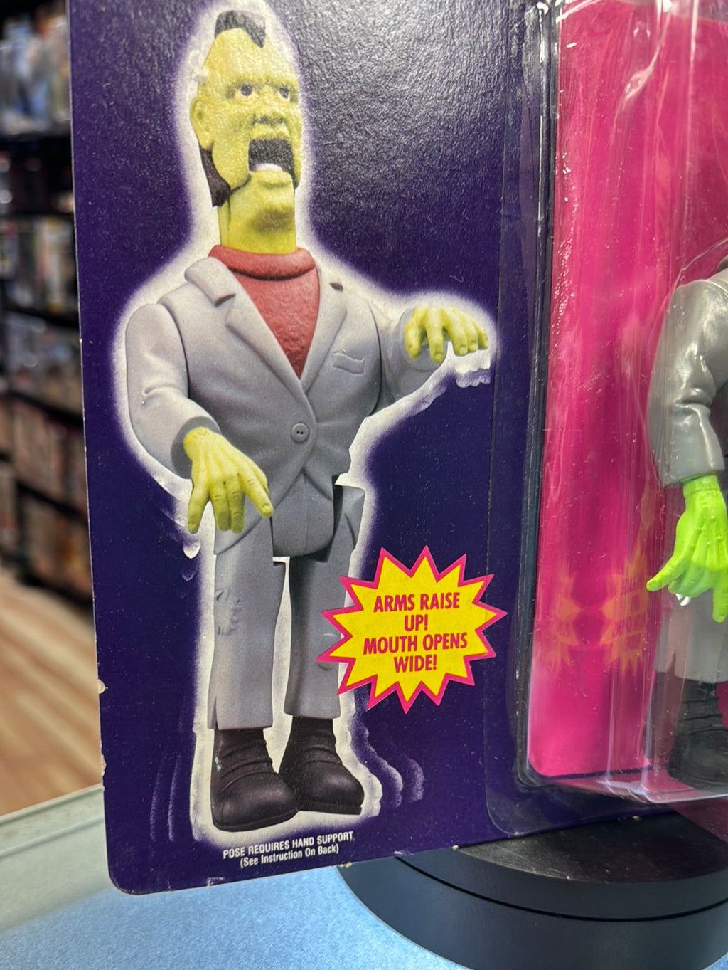 Frankenstein Monster 1690 (Vintage Ghostbusters, Kenner) SEALED product image 9, provided for visual reference and product