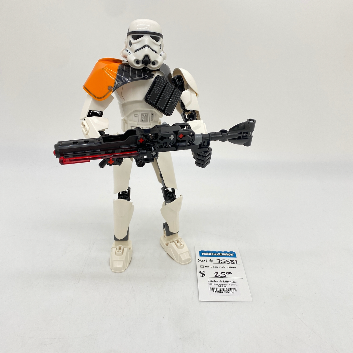 75531 Stormtrooper Commander (U) product image 1, provided for visual reference and product detail review
