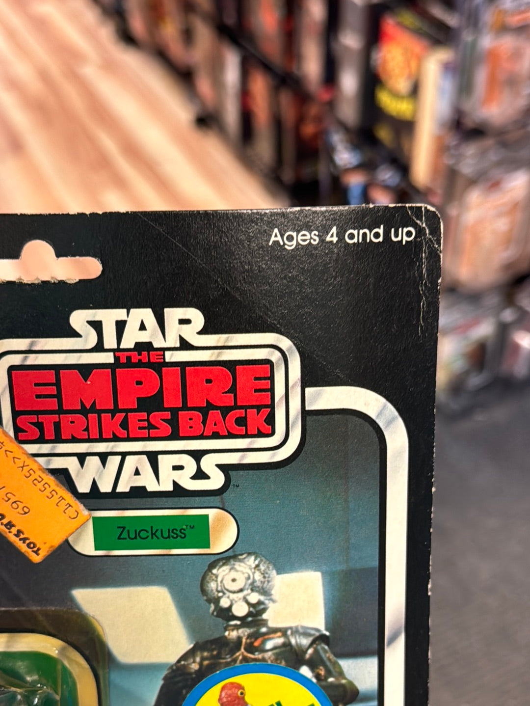 Zuckuss ESB 48 Back 1710 (Vintage Star Wars, Kenner) SEALED product image 2, provided for visual reference and product