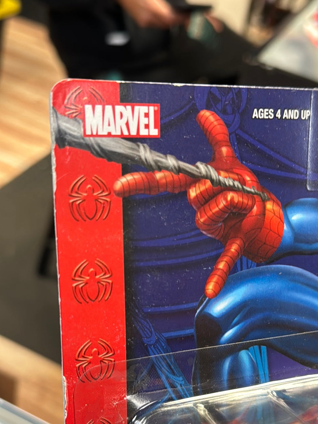 Secret Identity Spider-Man (Vintage Amazing Spider-Man, Toybiz) Sealed product image 9, provided for visual reference and