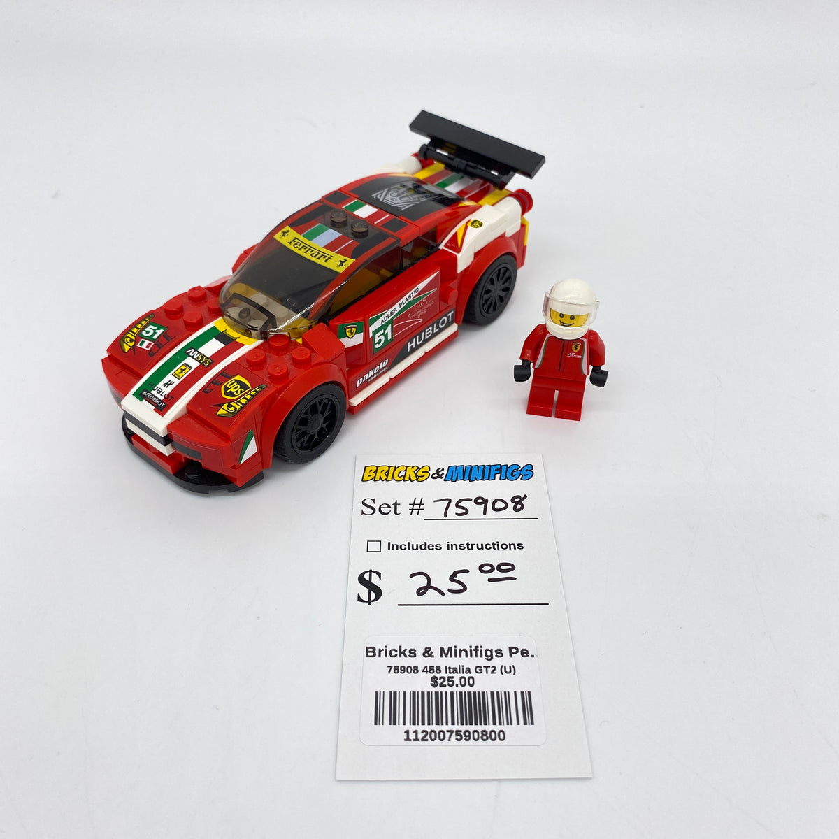 75908 458 Italia GT2 (U) product image 1, provided for visual reference and product detail review