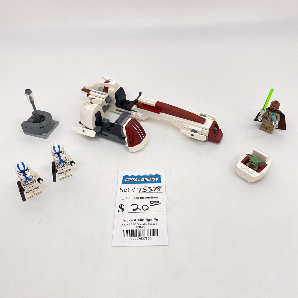 75378 BARC Speeder Escape (U) product image 1, provided for visual reference and product detail review