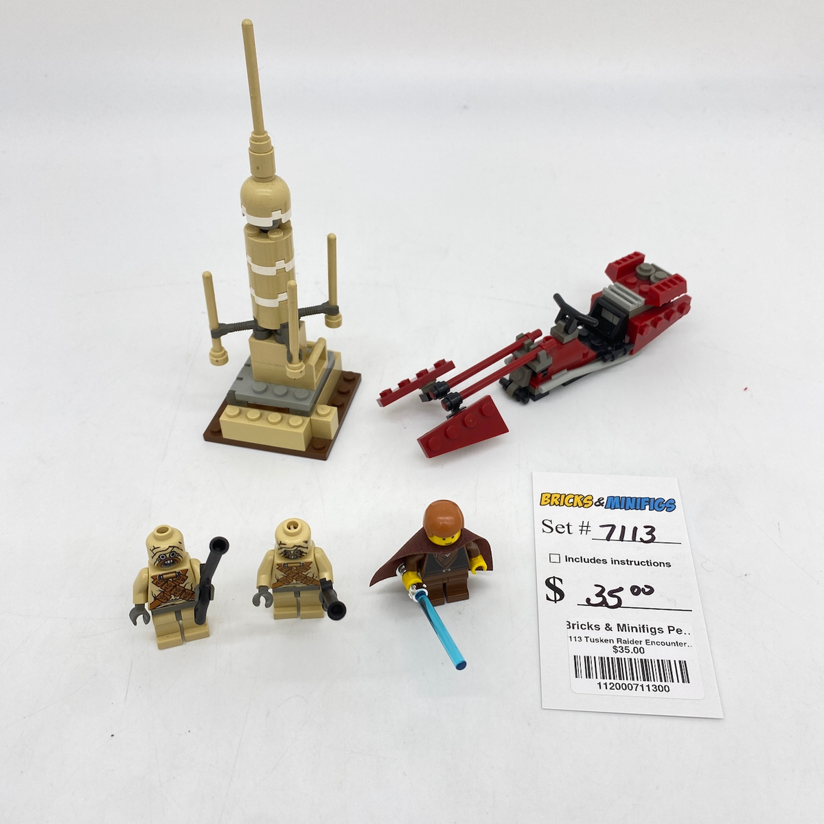 7113 Tusken Raider Encounter (U) product image 1, provided for visual reference and product detail review