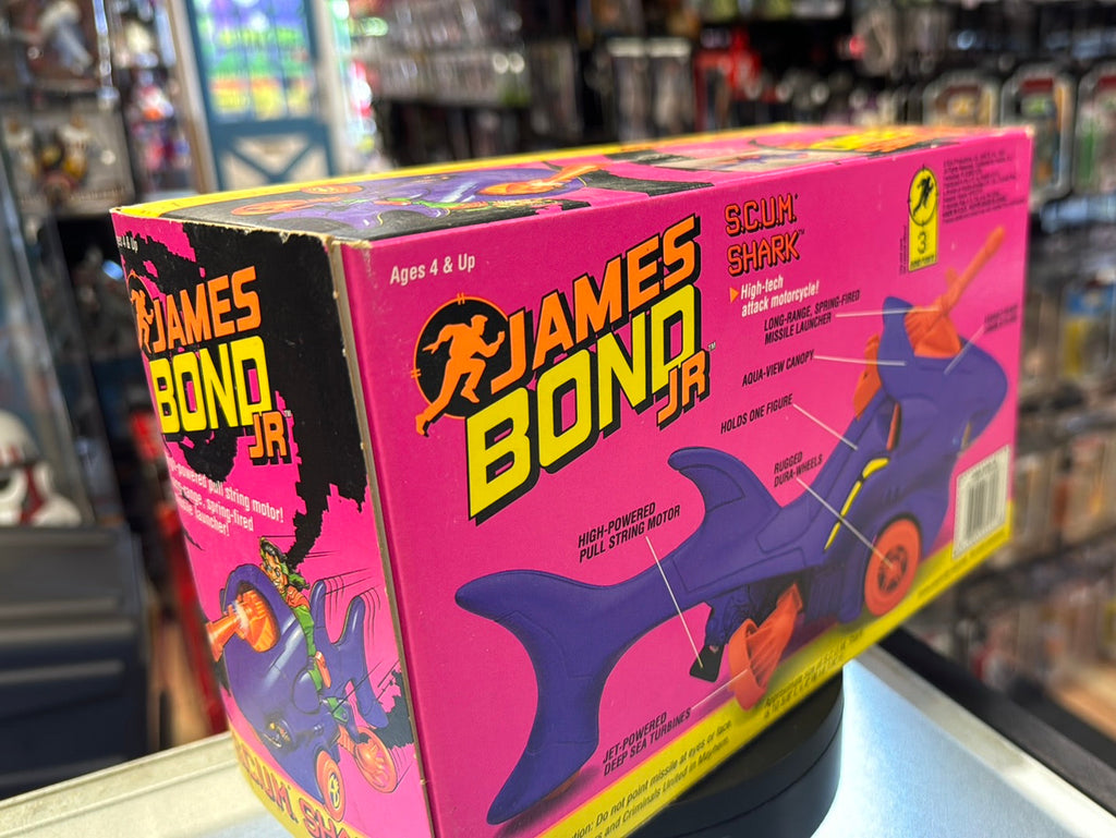 Scum Shark (Vintage James Bond Jr, Hasbro) SEALED product image 6, provided for visual reference and product detail review