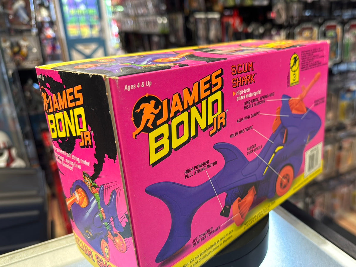 Scum Shark (Vintage James Bond Jr, Hasbro) SEALED product image 6, provided for visual reference and product detail review