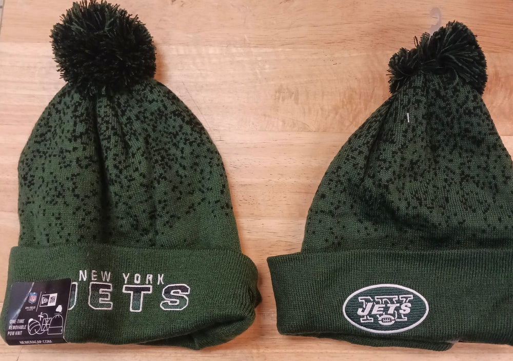 New York Jets NFL Era winter knit Hat with Pom