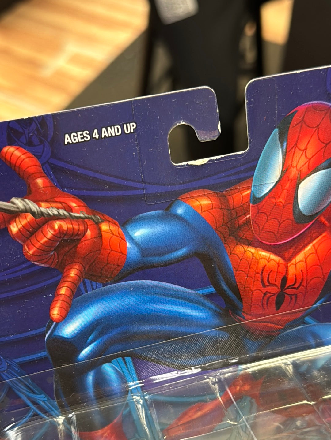 Secret Identity Spider-Man (Vintage Amazing Spider-Man, Toybiz) Sealed product image 11, provided for visual reference and