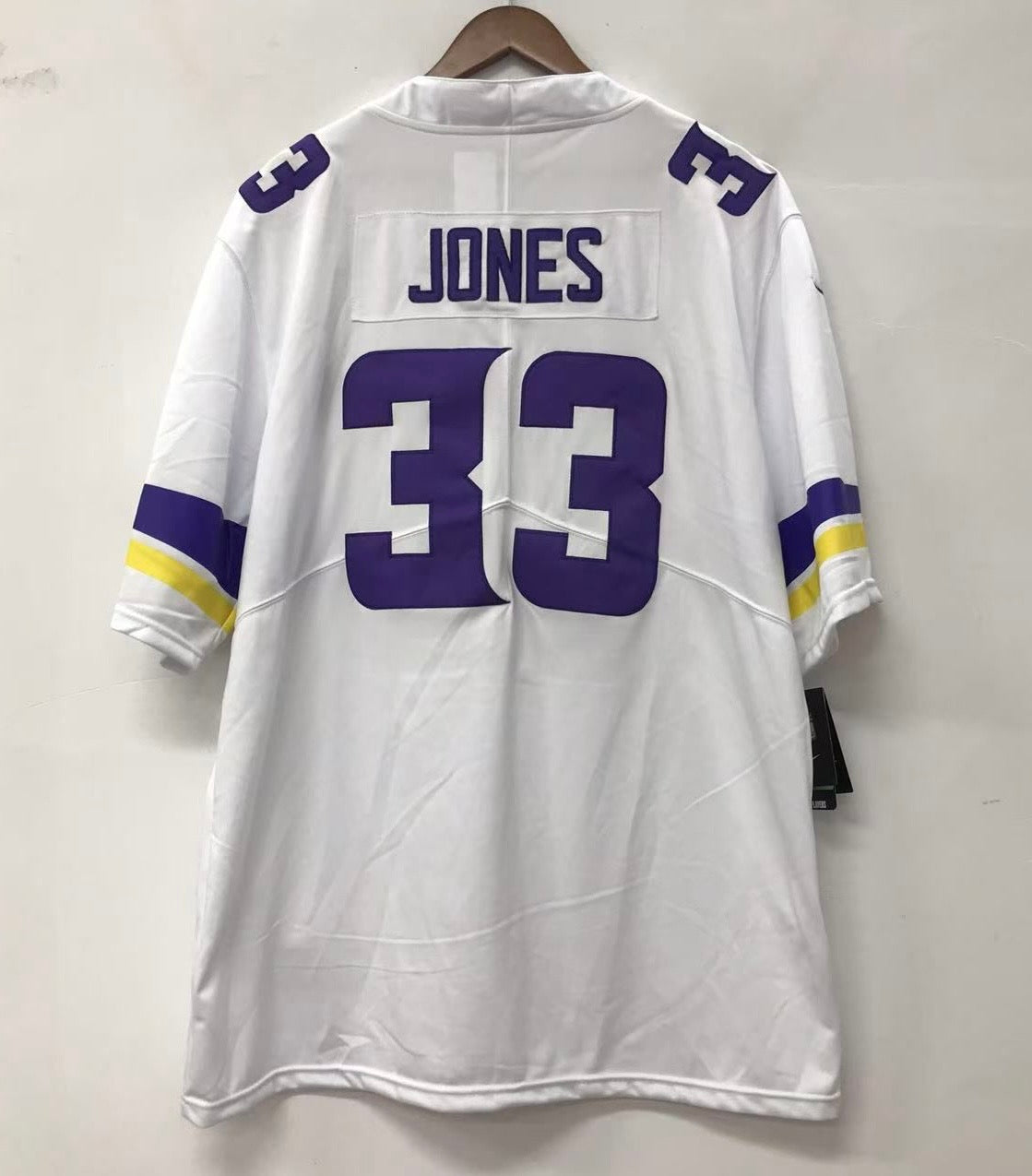 Aaron Jones Minnesota Vikings Official NFL Jersey Nike white product image 1