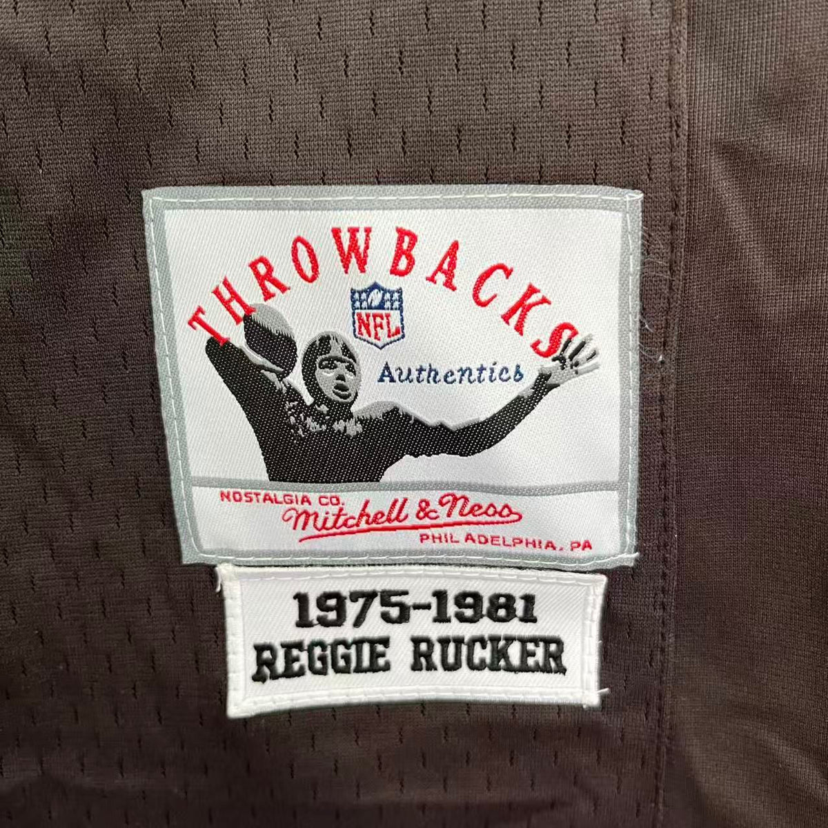 Reggie Rucker Cleveland Browns Official NFL Mitchell & Ness product image 3