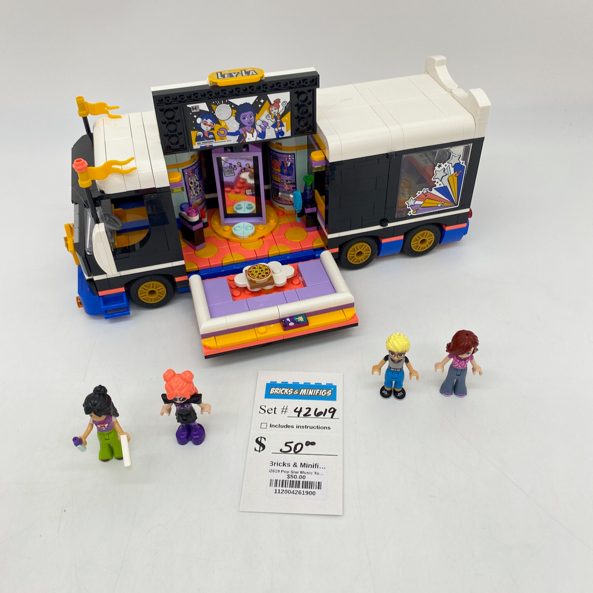 42619 Pop Star Music Tour Bus (U) product image 1, provided for visual reference and product detail review