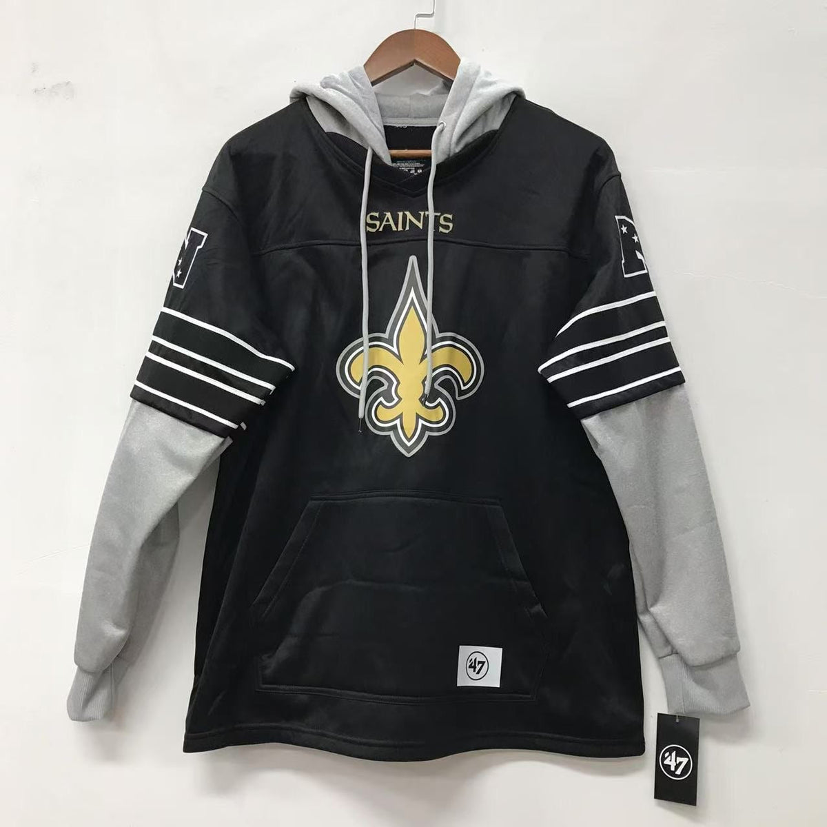 New Orleans Saints Official NFL 47 brand hoodie product image 1