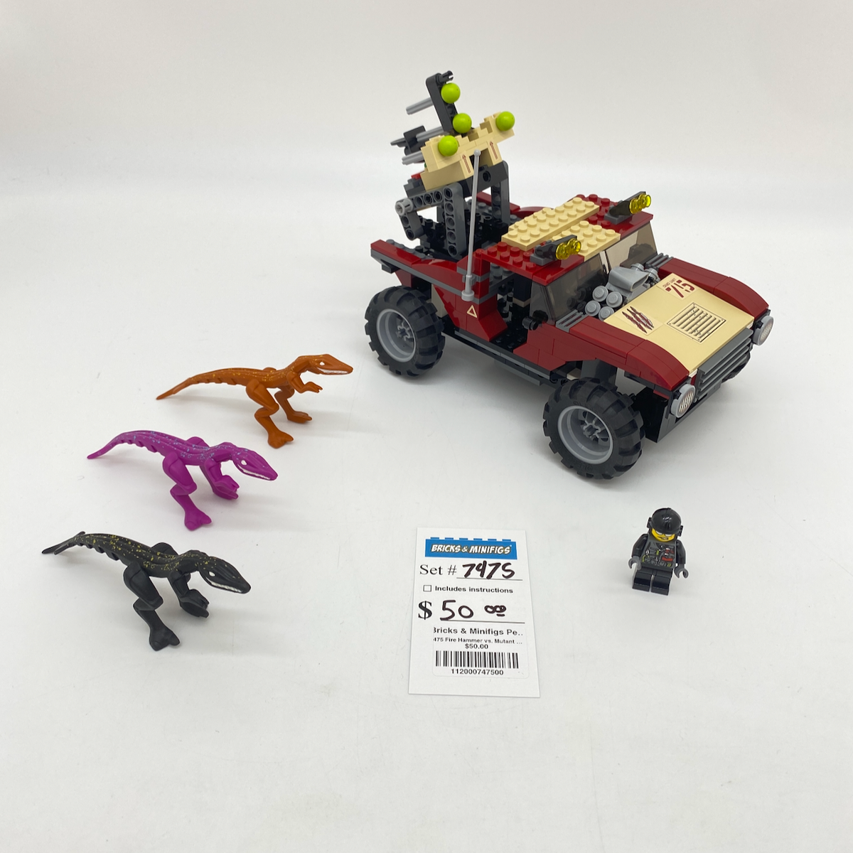 7475 Fire Hammer vs. Mutant Lizards (U) product image 1, provided for visual reference and product detail review