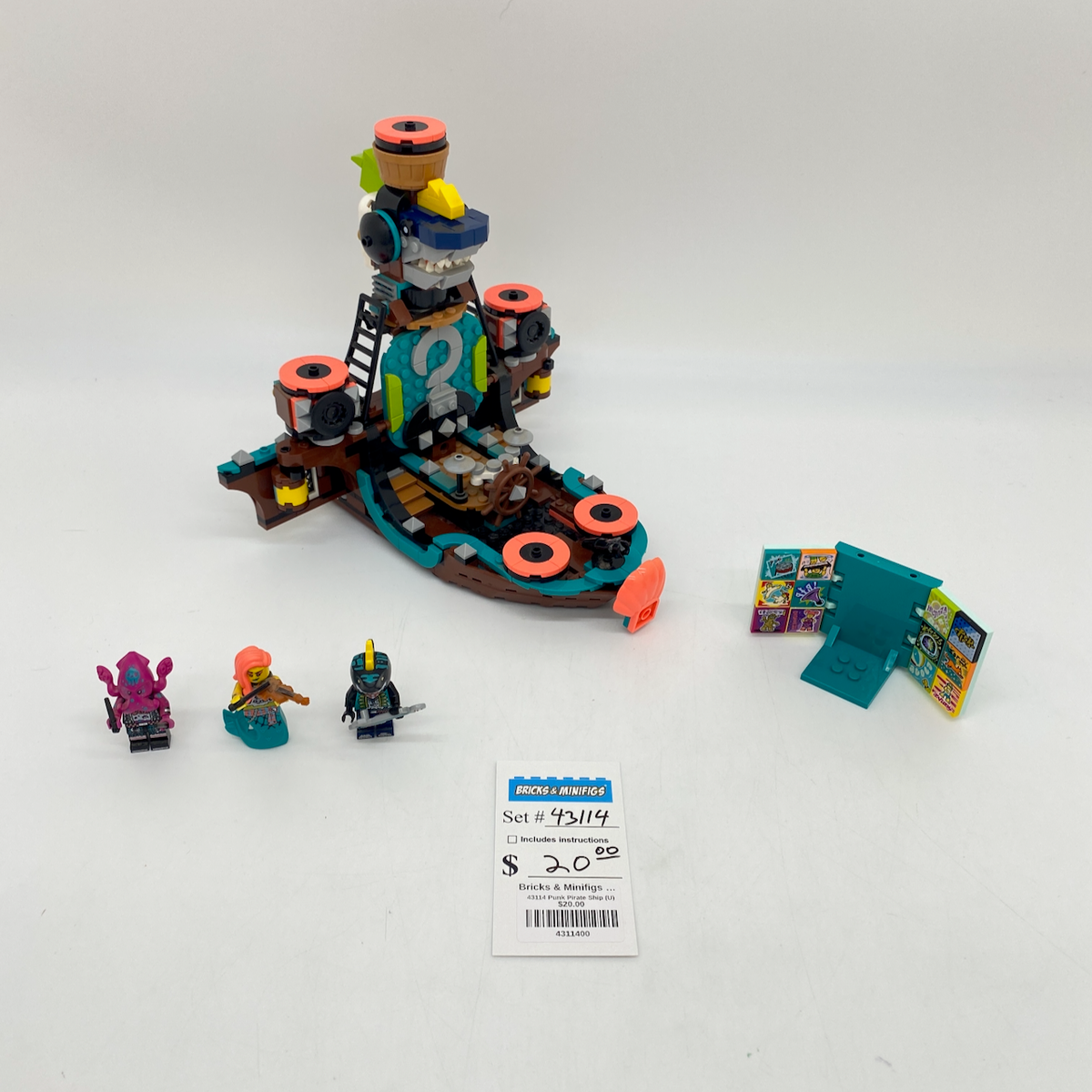 43114 Punk Pirate Ship (U) product image 1, provided for visual reference and product detail review