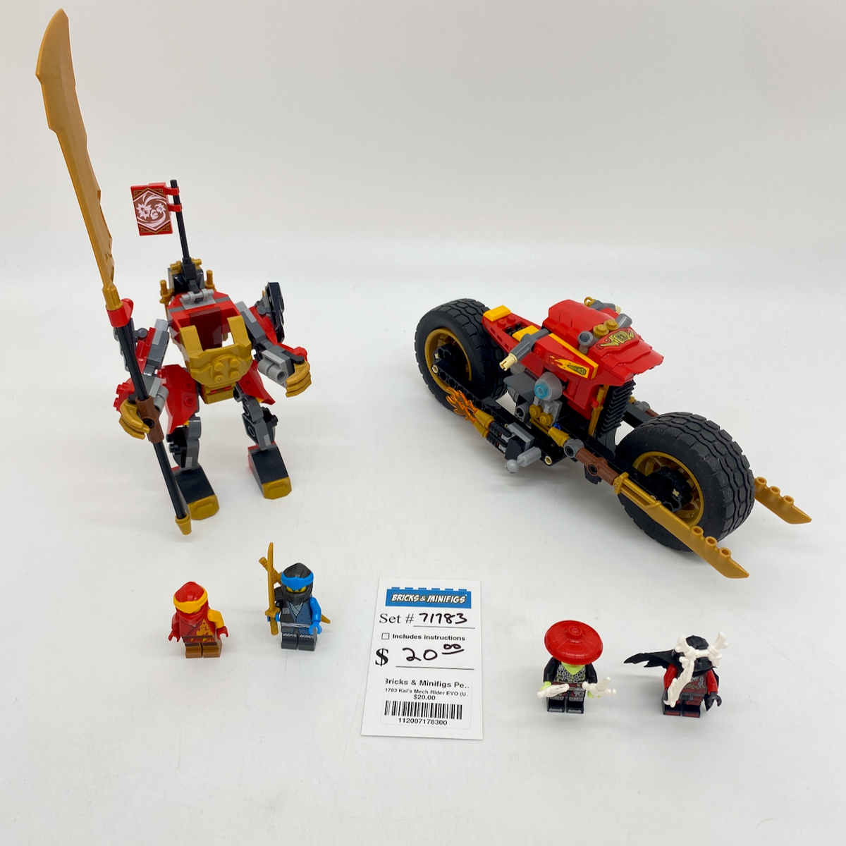 71783 Kai's Mech Rider EVO (U) product image 1, provided for visual reference and product detail review