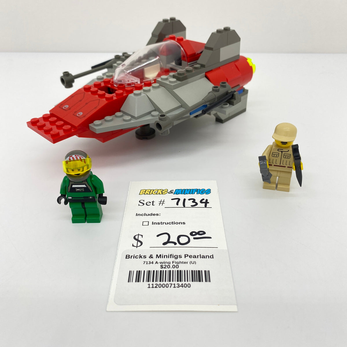 7134 A-wing Fighter (U) product image 1, provided for visual reference and product detail review