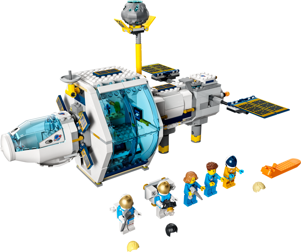 60349 Lunar Space Station product image 2, provided for visual reference and product detail review