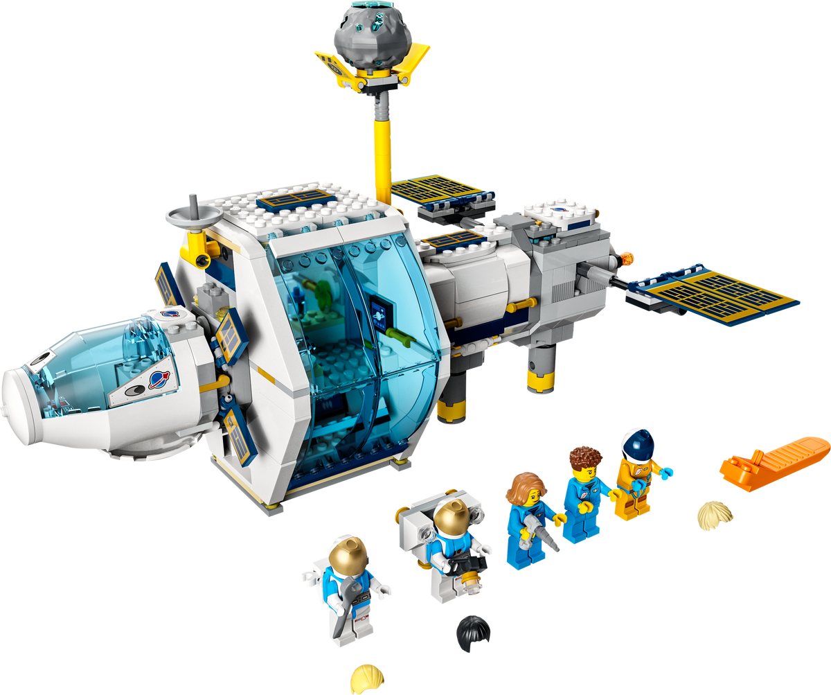 60349 Lunar Space Station product image 2, provided for visual reference and product detail review