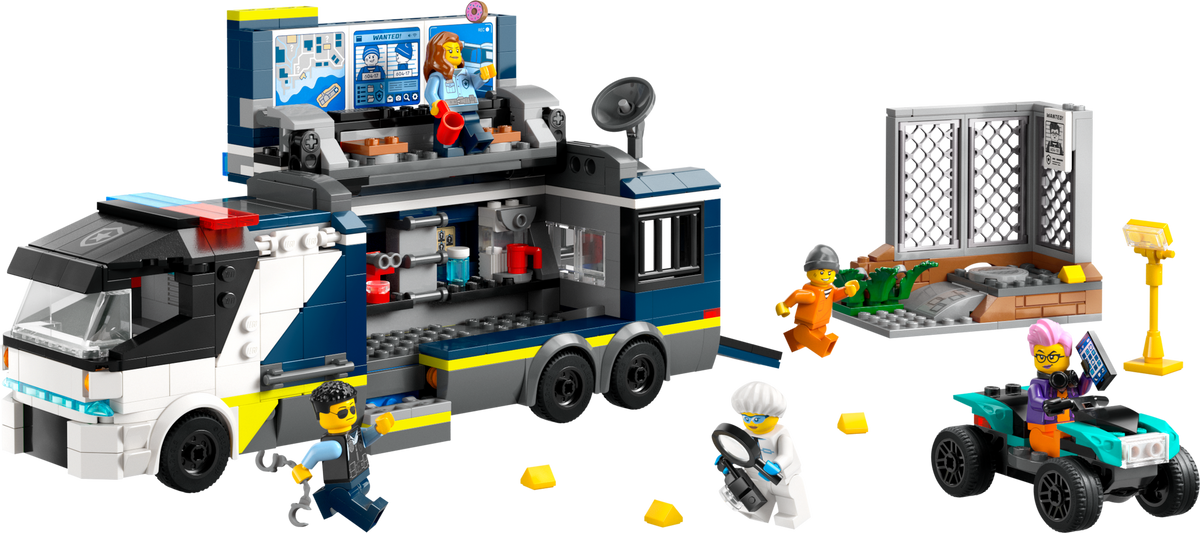 60418 Police Mobile Crime Lab Truck product image 3, provided for visual reference and product detail review