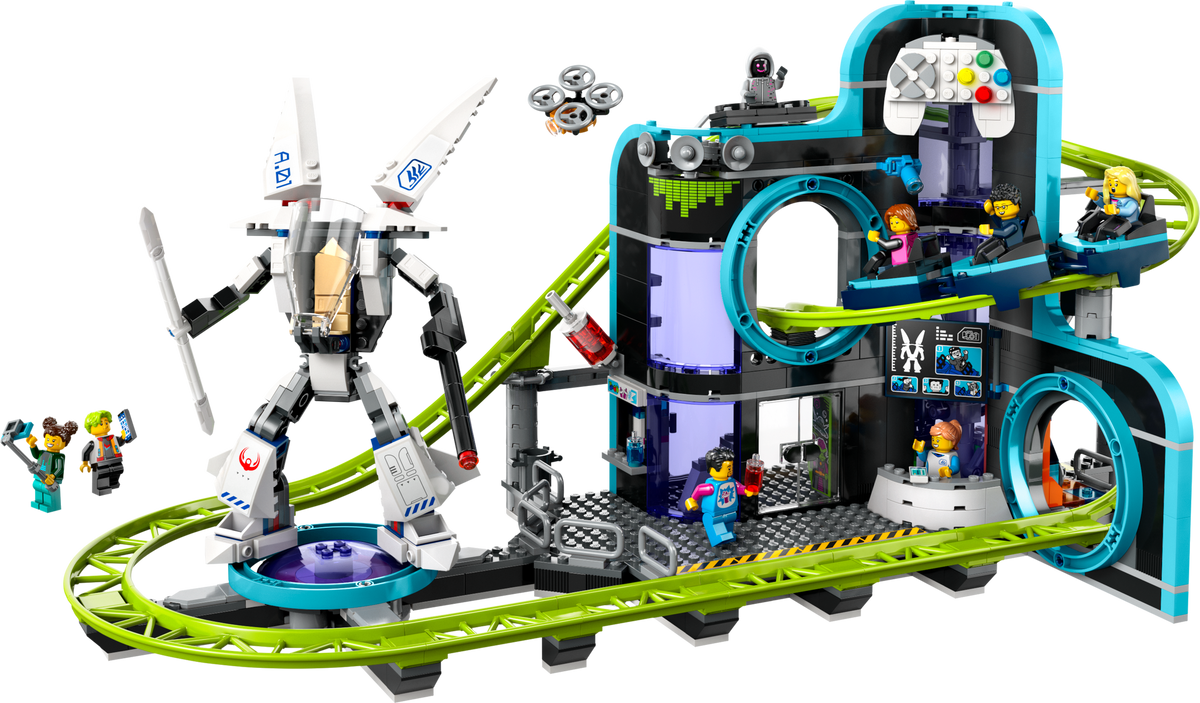 60421 Robot World Roller-Coaster Park product image 2, provided for visual reference and product detail review