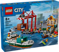 60422 Seaside Harbor with Cargo Ship product image 1, provided for visual reference and product detail review