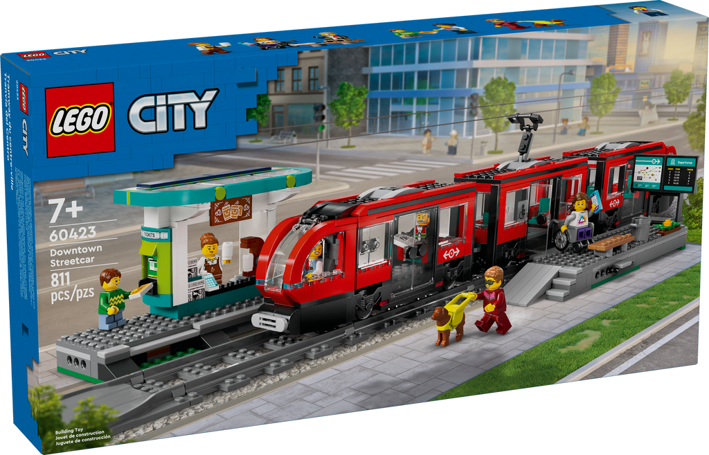 60423 Downtown Streetcar and Station product image 1, provided for visual reference and product detail review