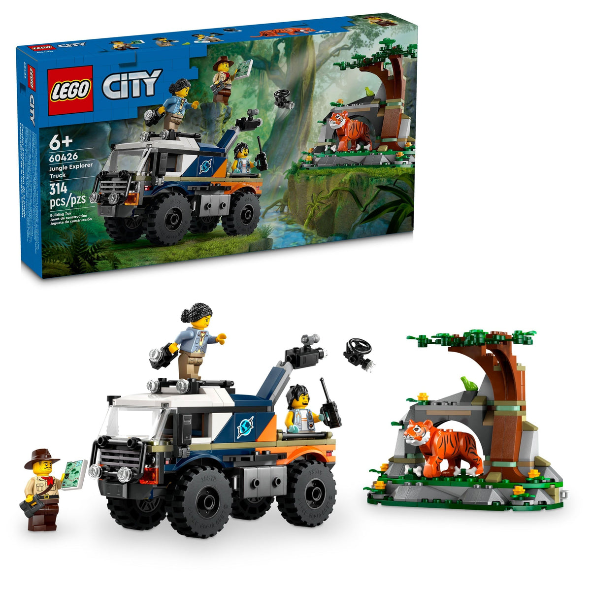 60426 Jungle Explorer Off-Road Truck product image 3, provided for visual reference and product detail review