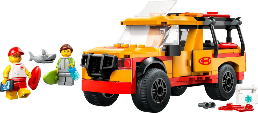 60453 Lifeguard Beach Rescue Truck product image 2, provided for visual reference and product detail review